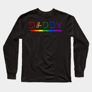 Daddy Gay Lesbian Pride Lgbtq Inspirational Ideal Long Sleeve T-Shirt